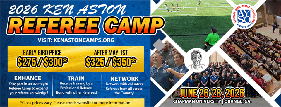 2026 AYSO Ken Aston Camp